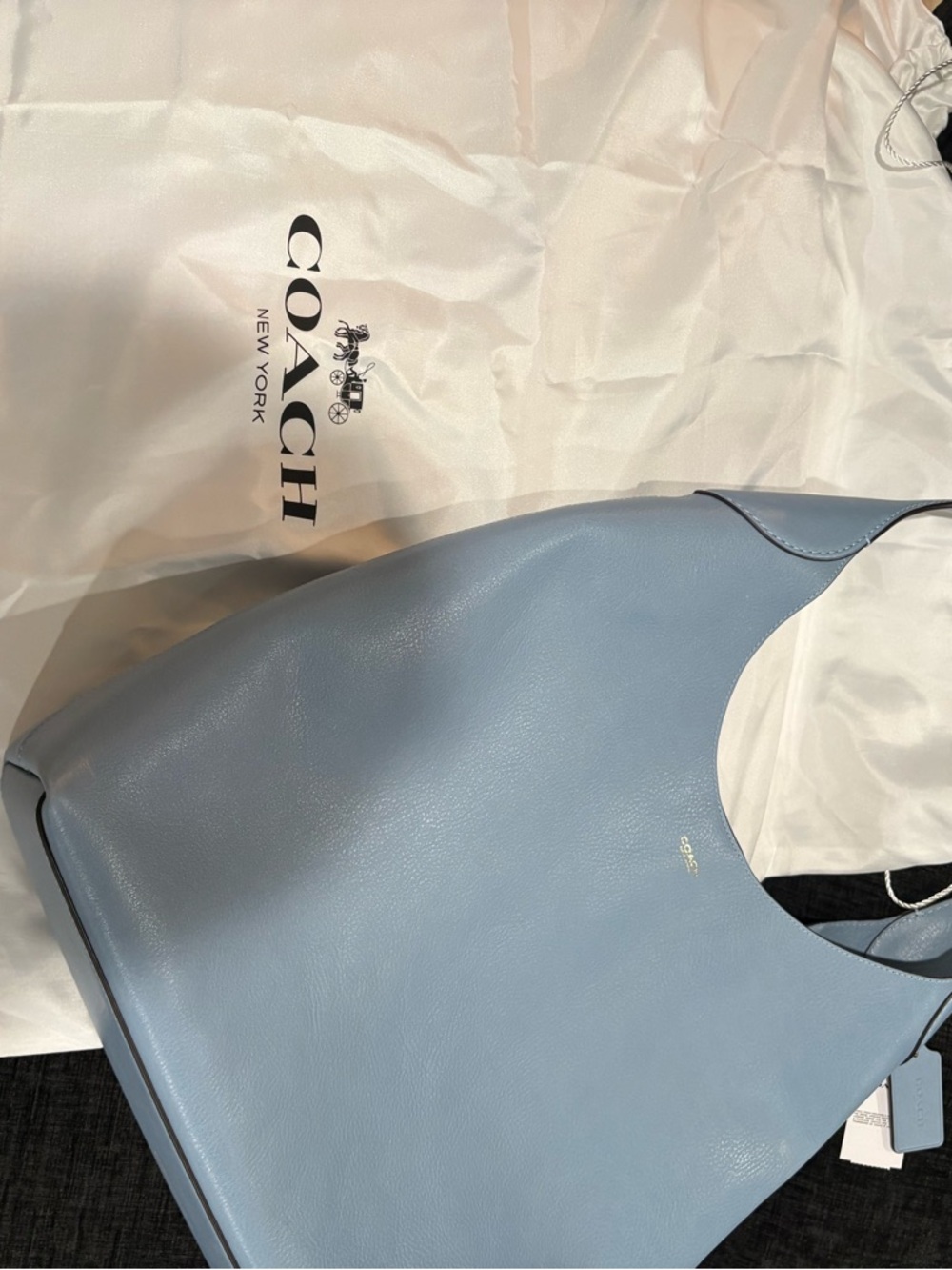 Coach Brooklyn Shoulder Bag 28Bag in Slate Blue - Picture 2 of 10